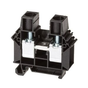 ZUG-35 fekete átmenő csatlakozó 146950014 - Sorkapocs