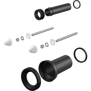 Csatlakozókészlet fali WC-hez való csatlakoztatáshoz - teljes készlet 146950435 - WC bekötő elem