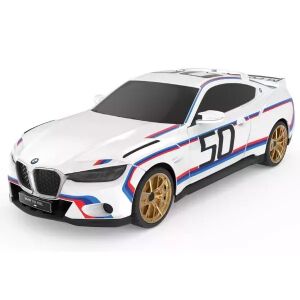 Rastar: BMW 3.0 CSL daljinski upravljani automobil, bijeli - 1:24