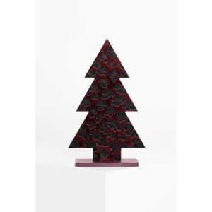 Karácsonyfa asztalra 36 cm Lila/Fekete 146951145 - Karácsony