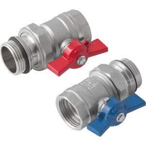 Egyenes csatlakozókészlet SET-P - G1"" x G1"" 146951312 - Golyóscsap