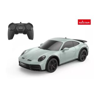 Rastar: Zielony zdalnie sterowany samochód Porsche 911 Dakar 1:24 146951379 - Pojazd zdalnie sterowany