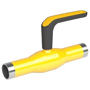 VEXVE X golyóscsap gázhoz, DN40 PN40 hegesztéshez, csökkentett áteresztőképesség 146951430 - Golyóscsap