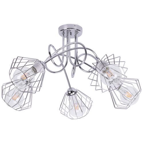 Loft Edison retró drótlámpa mennyezeti csillár