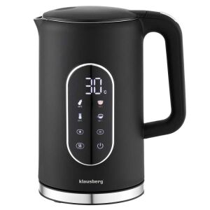 ELEKTROMOS VÍZFORRALÓ 1,7L KLAUSBERG KB-7891 LED HŐMÉRSÉKLET-SZABÁLYOZÓ 146951737 - Vízforraló, Kenyérpirító, Szendvicssütő és Asztali grillsütő