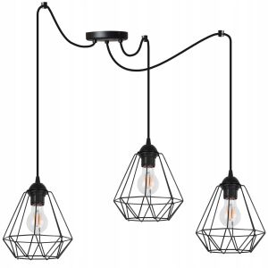 FÜGGŐS mennyezeti lámpa csillár SPIDER loft E27 LED 146952288 - Lámpa & Világítás