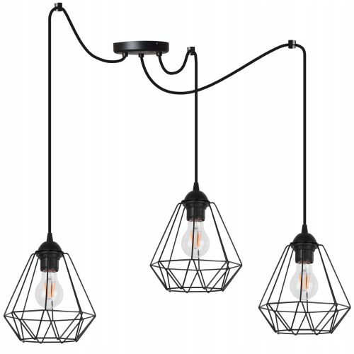 FÜGGŐS mennyezeti lámpa csillár SPIDER loft E27 LED 146952288