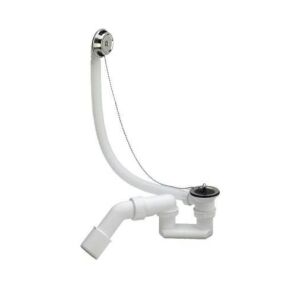 Lefolyó és túlfolyó készlet 6/4"x40 / 50 műanyag / fehér modellszám 6387.35PL