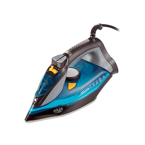 Adler | AD 5032 | Vas | Gőzölős vasaló | 3000 W | Víztartály űrtartalma 350 ml | Folyamatos gőzkibocsátás 45 g/perc | Gőzteljesítmény 80 g/perc | Kék/Szürke 146952962