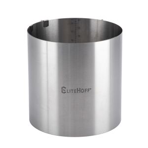 ÁLLÍTHATÓ SÜTEMÉNYFORMA 20 CM-ES PEREMŰ SÜTEMÉNYEKHEZ E-8110 146953452 - Főzőedény & Sütőedény