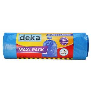 MAXI CSOMAGOLÁSÚ ZSÁKOK NAGYON ERŐS KÉK 160L A10 - D-300-0102 146953960 - Szemeteszsák
