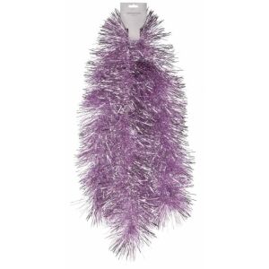 Rózsaszín karácsonyfa lánc 200 cm 146954321 - Szezonális dekoráció