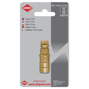 GYORSCSATLAKOZÓ DUGÓ 13 MM-ES TÖMLŐKIMENŐVEL - AP 4311537 146955338 - Csatlakozó és kiegészítő