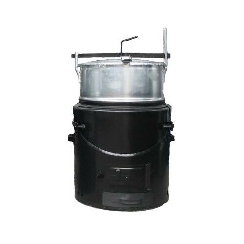 GŐZÖLŐ SZÍNES AGYAGGAL, HORGANYZOTT, 60 L - GŐZÖLŐ 60 ZN