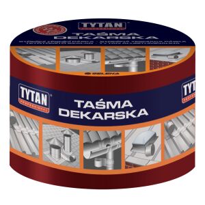 TETŐFEDŐ TÖMÍTŐSZALAG 10CM*10MB PIROS/TÉGLAVÖRÖS - TAS DEK 10 2 146955706 - Tömítőszalag