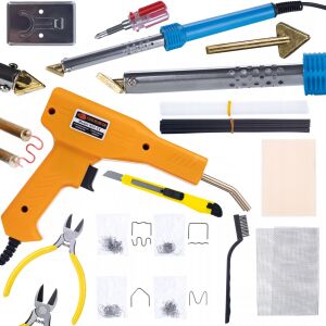 Blue Lark 80W BL80W forrasztópáka tartozékokkal (műanyag, háló) Electric S sorozat + Műanyag tűzőgép tokban + 200 kapocs 146956075 - Szerszámgép