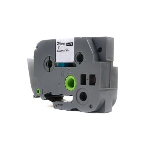 JetWorld elasztikus szalag, fekete, sárga csere Brother 24 mm x 8 m TZe-FX651 (TZEFX651, TZFX651, TZ-FX651, AZFX651, AZFX-651)