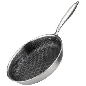 PATELNIA STALOWA 28cm Z POWŁOKĄ PLASTER MIODU E-7549 146956503 - Főzőedény & Sütőedény