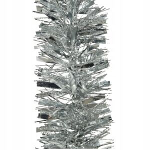 Girlanda łańcuch choinkowy srebrny świąteczny 10x200cm 146957307 - Szezonális dekoráció