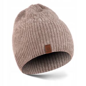 BCD-BK-03 SZÜRKE-BARNA Női TÉLI Sapka Bordázattal 146957664 - Női kiegészítő