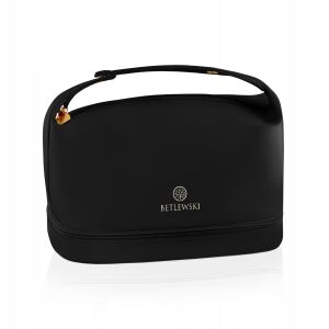 BKP-09 FEKETE KÜLÖNLEGES kozmetikai táska füllel