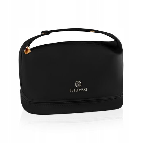 BKP-09 FEKETE KÜLÖNLEGES kozmetikai táska füllel