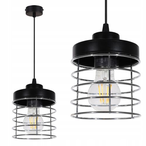 KRÓM DRÓTOS LED MENNYEZETI LÁMPA 146958835