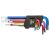 Imbuszkulcs készlet 9 részes 1,5-10mm Topex színes 35d966 42929609