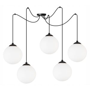 Mennyezeti lámpa, pókgömb alakú, fekete, LED, 15 cm 146960478 - Mennyezeti lámpa