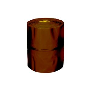 253 helymeghatározó szalag PE csővezetékekhez rozsdamentes betéttel, szélesség 20 cm, barna