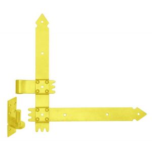 SZÖG AJTÓPÁNT, HORGANYZOTT, 300MM, 2 DARABOS - ZAW K 30ZN