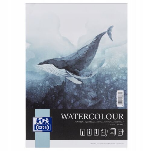 Akvarell blokk OXF A4/20K 300G 400183972 3064 A'5 146960950