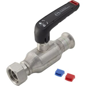 Golyóscsap félcsatlakozóval lapos tömítéssel GW Inox - 22 G3/4"" 146961502 - Golyóscsap