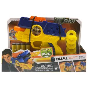 Zuru, X-Shot Excel Dual, Toy Gun, For Boys, 8+ years