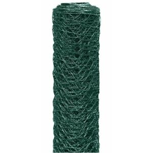 HATSZÖGŰ HÁLÓ PVC DRÓTBÓL 0,8 MM 100CM*25MB HÁLÓ 13MM - 25MB - SB 2940169 146962877 - Kertépítés