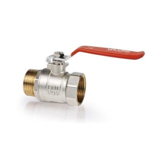 Nikkelezett ORO golyóscsap acélkaros fojtószeleppel (DSt) (N-W változat) 1 hüvelyk 146963312 - Golyóscsap