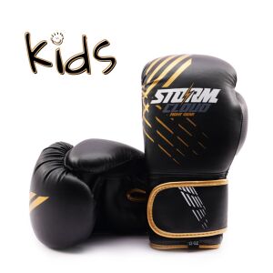 StormCloud Lynx Gyerek Boxkesztyű Fekete/Arany 170g