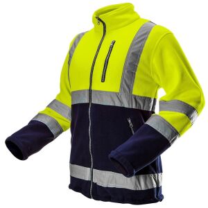 FIGYELMEZTETŐ SÁRGA POLÁR PULÓVER XXL - T N81-740-XX