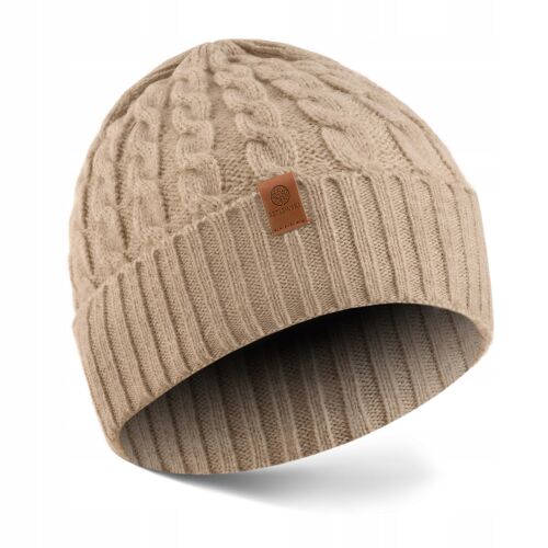 BCD-BK-01 BÉZS Női sapka TÉLI mintával 146964316