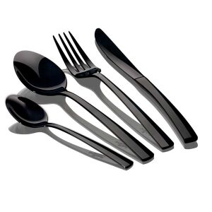 24 darabos evőeszköz készlet BERLINGER HAUS BH-2346 fekete tükör 146964776 - Evőeszköz készlet