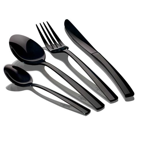 24 darabos evőeszköz készlet BERLINGER HAUS BH-2346 fekete tükör 146964776