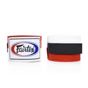 Fairtex Boxing Bandázs - HW2 Bandázs Fehér/Piros 4,5m