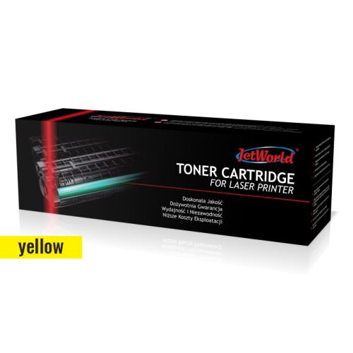 JetWorld sárga fényes toner Oki MC770 csere 45396201