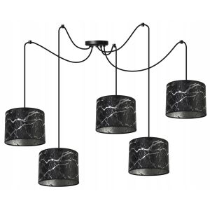 MENNYEZETI LÁMPA, PÓK MINTÁS LÁMPABURNY, EZÜST 146965738 - Lámpa & Világítás