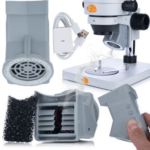 Füst elszívó BST-X110 sztereoszkópos mikroszkóphoz megvilágítóval 146965971