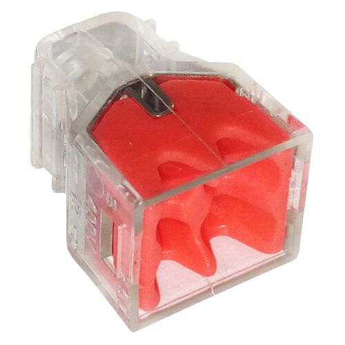 GYORSCSATLAKOZÓ 4*0.5-2.5MM2 ÁTLÁTSZÓ/PIROS 10 DB - E-650-0240 146966017