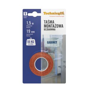 ÁTLÁTSZÓ RÖGZÍTŐSZALAG 1.5MX19MM - TQ T-680