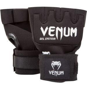 Venum Gel Kontact Boxing Bandázs - Gél Kézi Bandázs Fekete/Fehér