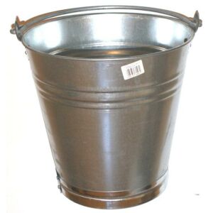 10 LITERES HORGANYZOTT LEMEZVÖDÖR - WIA 10 ZN 146967103 - Vödör