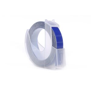 JetWorld 3D Tape Replacement Dymo White on Blue (dombornyomásra) 9mm x 3m (S0898140) (10db)